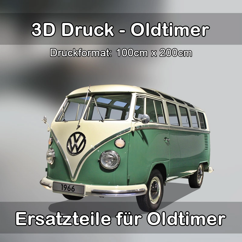 Großformat 3D Druck für Oldtimer Restauration in Krefeld 