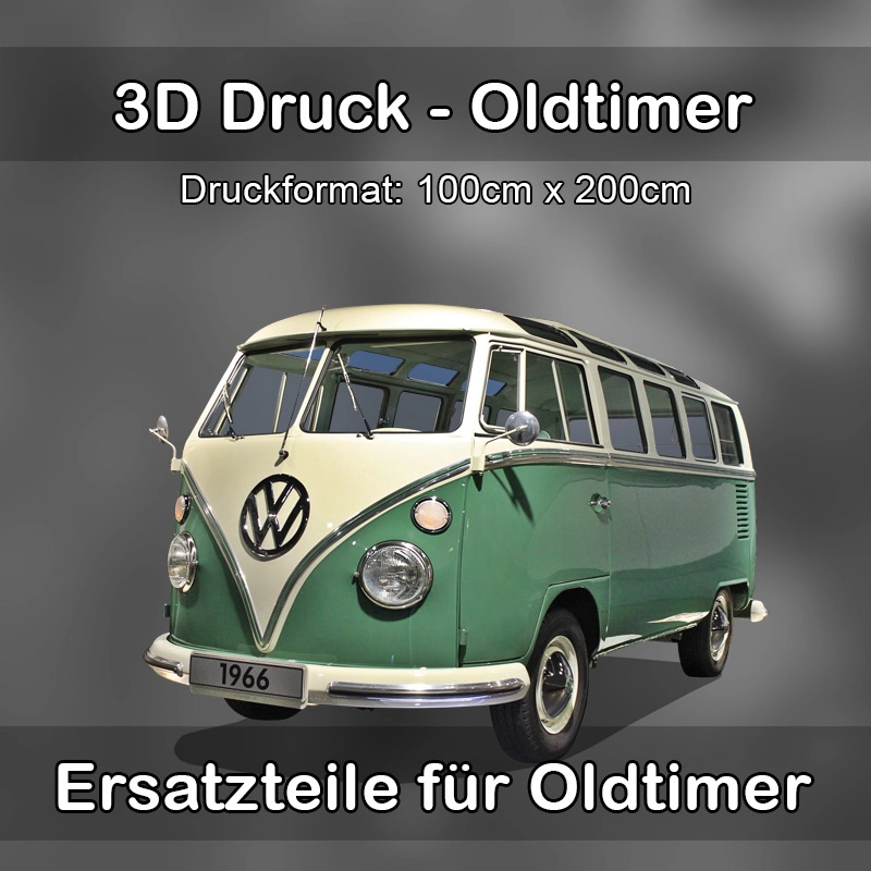 Großformat 3D Druck für Oldtimer Restauration in Kreuzwertheim 
