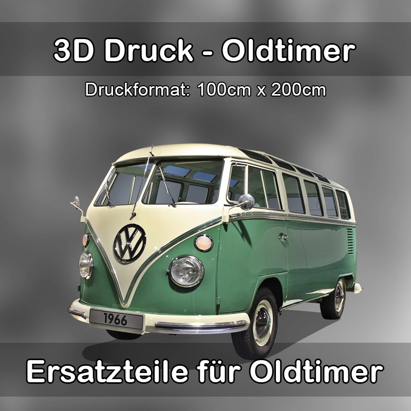 Großformat 3D Druck für Oldtimer Restauration in Kritzmow 