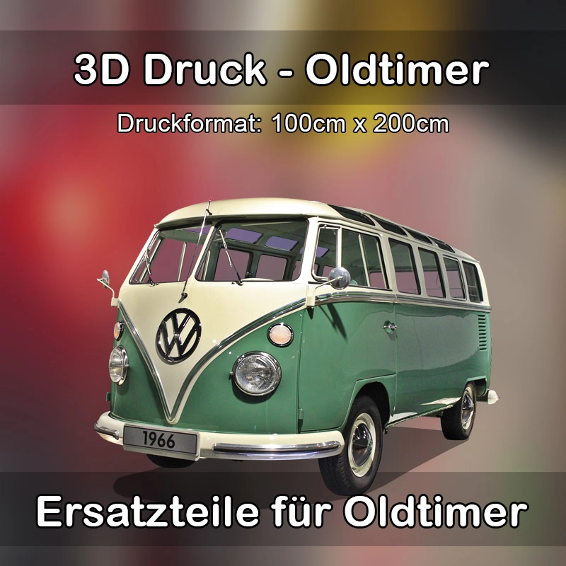 Großformat 3D Druck für Oldtimer Restauration in Kröpelin 