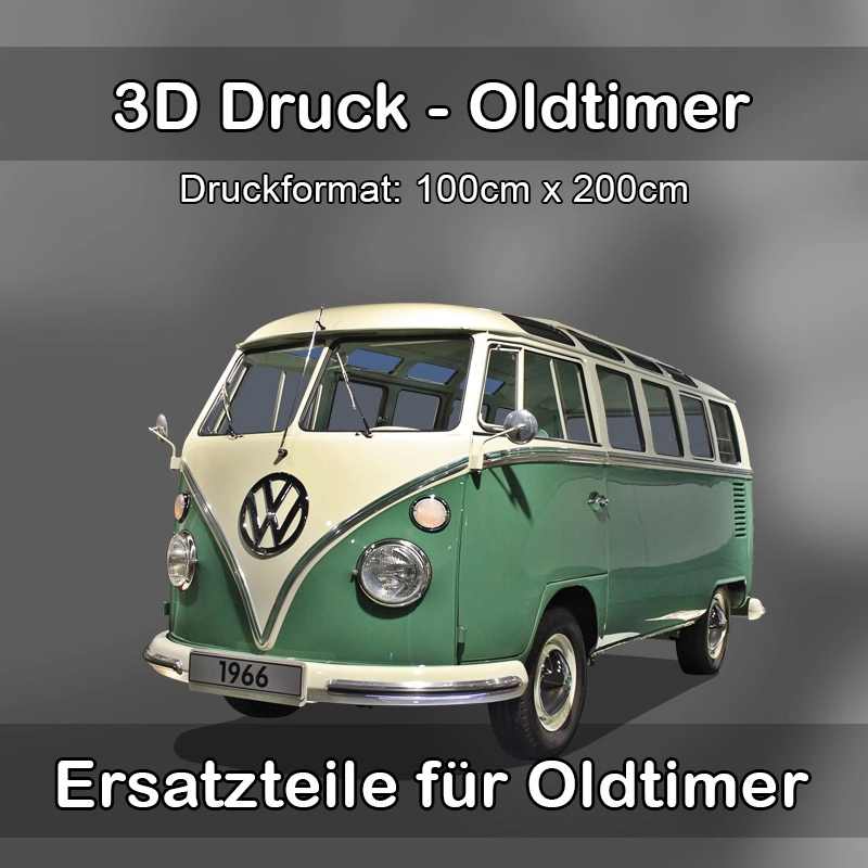 Großformat 3D Druck für Oldtimer Restauration in Kronau 