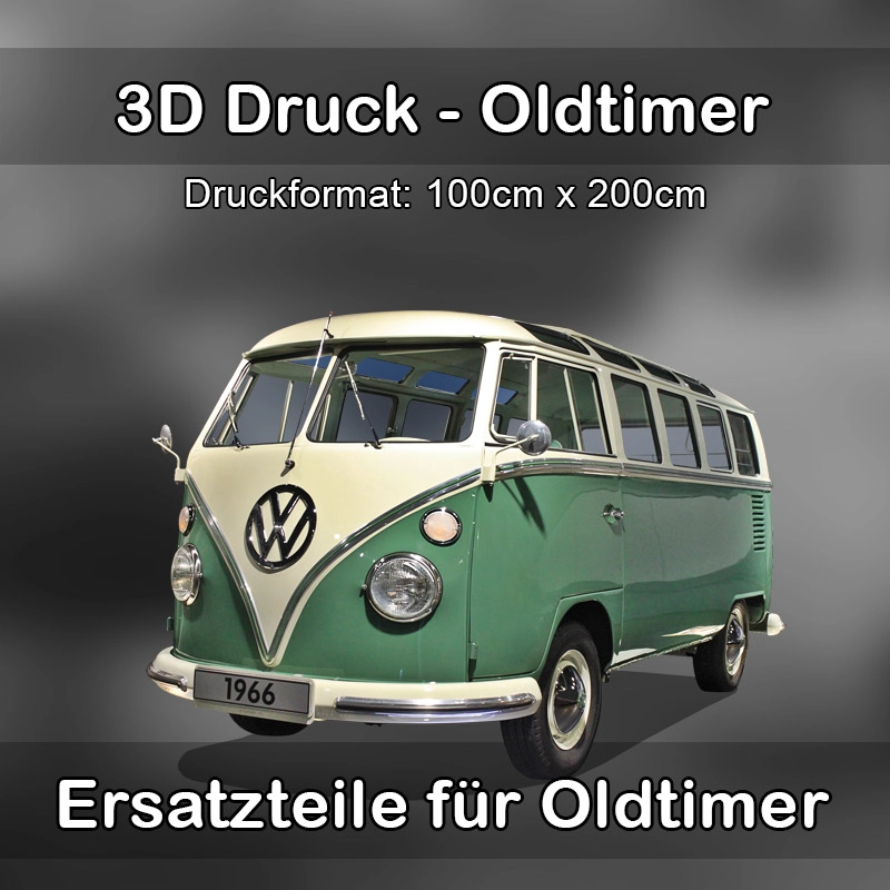 Großformat 3D Druck für Oldtimer Restauration in Krumbach (Schwaben) 