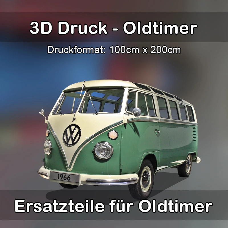 Großformat 3D Druck für Oldtimer Restauration in Külsheim (Baden) 