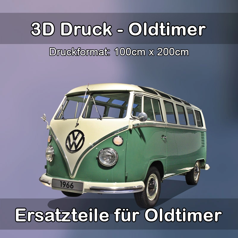 Großformat 3D Druck für Oldtimer Restauration in Künzell 
