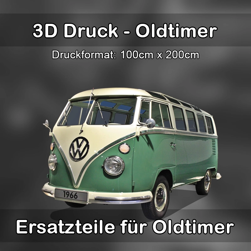 Großformat 3D Druck für Oldtimer Restauration in Künzelsau 