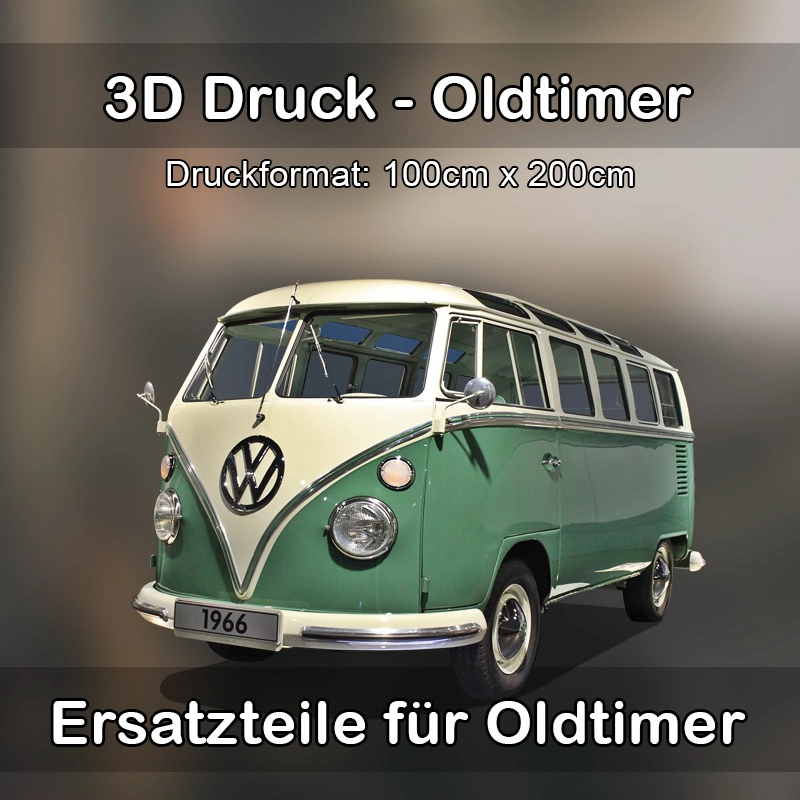 Großformat 3D Druck für Oldtimer Restauration in Kürnach 