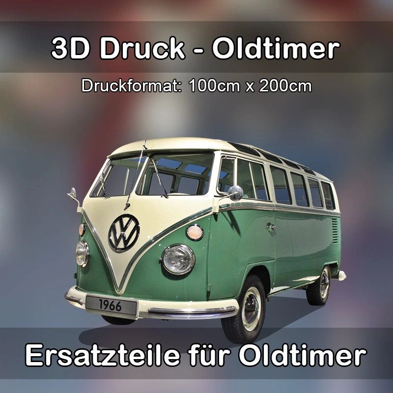 Großformat 3D Druck für Oldtimer Restauration in Kulmbach 