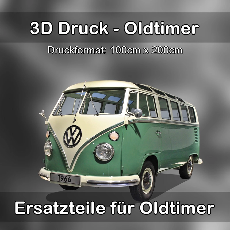 Großformat 3D Druck für Oldtimer Restauration in Kuppenheim 