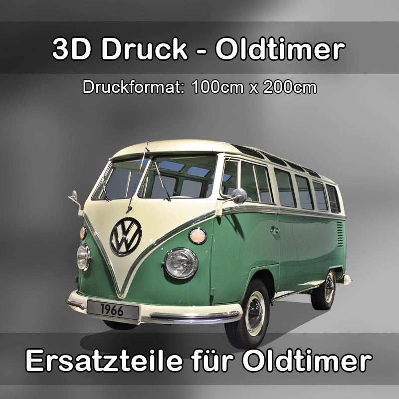 Großformat 3D Druck für Oldtimer Restauration in Kutenholz 