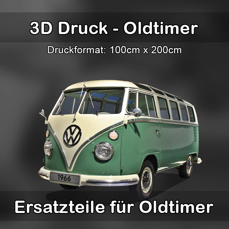 Großformat 3D Druck für Oldtimer Restauration in Laberweinting 