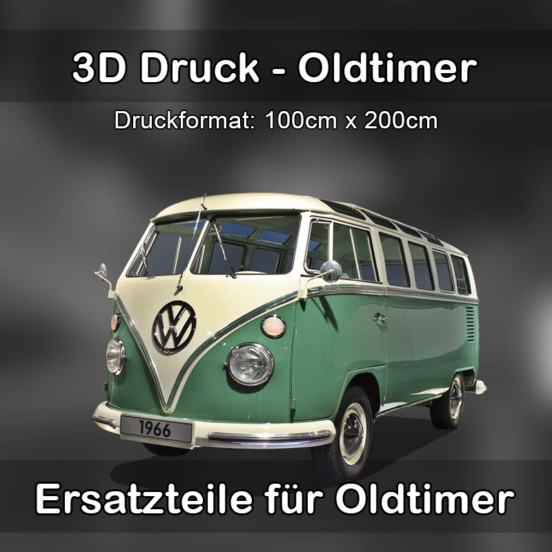 Großformat 3D Druck für Oldtimer Restauration in Ladenburg 