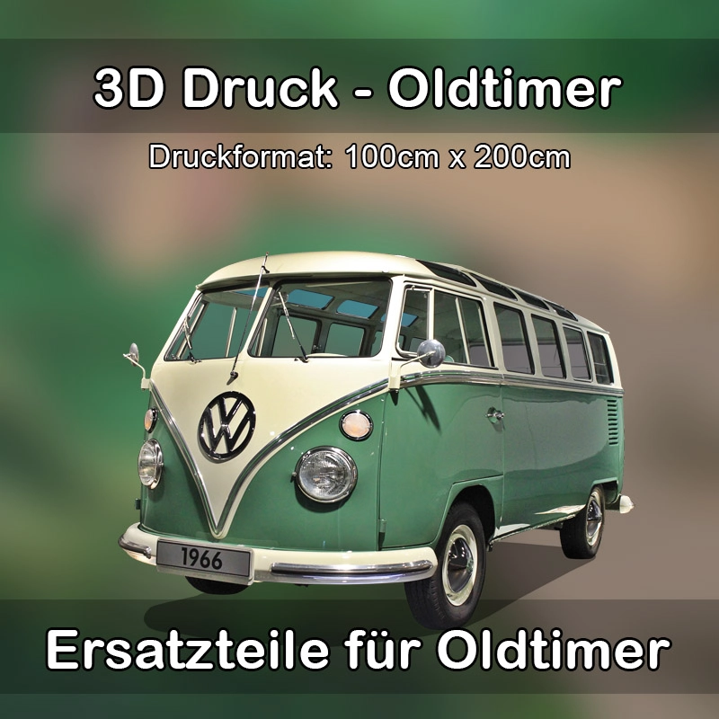 Großformat 3D Druck für Oldtimer Restauration in Lahntal 