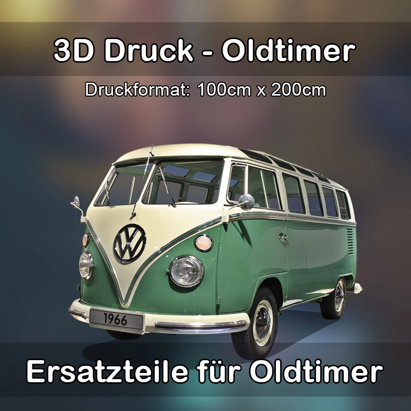 Großformat 3D Druck für Oldtimer Restauration in Laichingen 