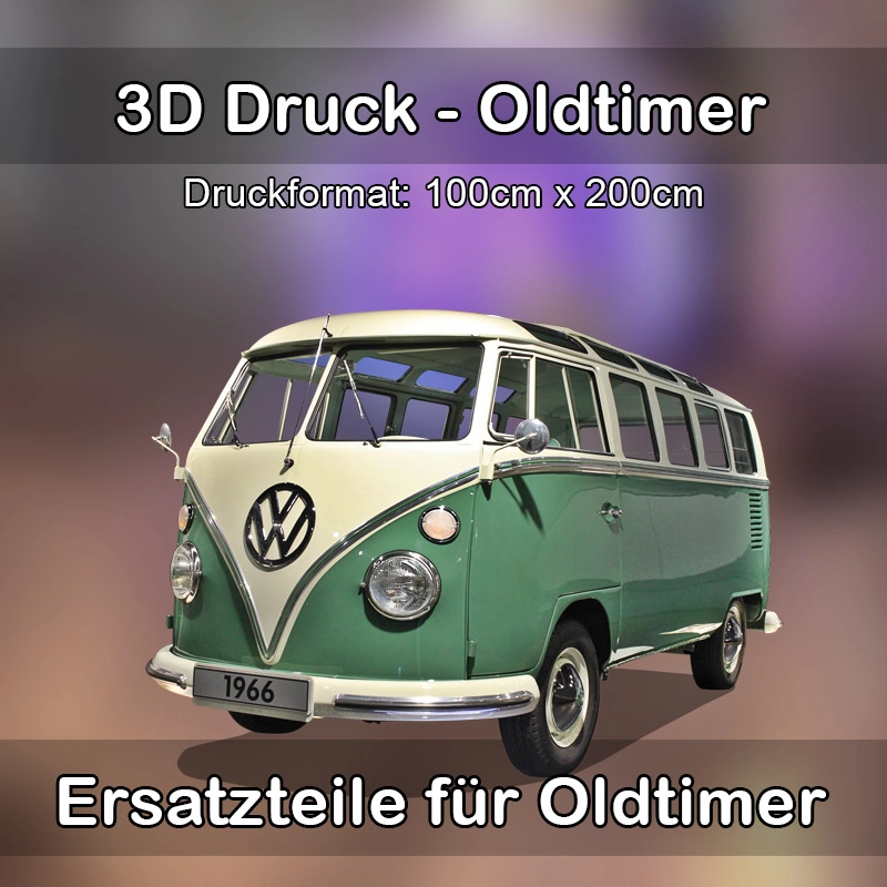 Großformat 3D Druck für Oldtimer Restauration in Lampertheim 