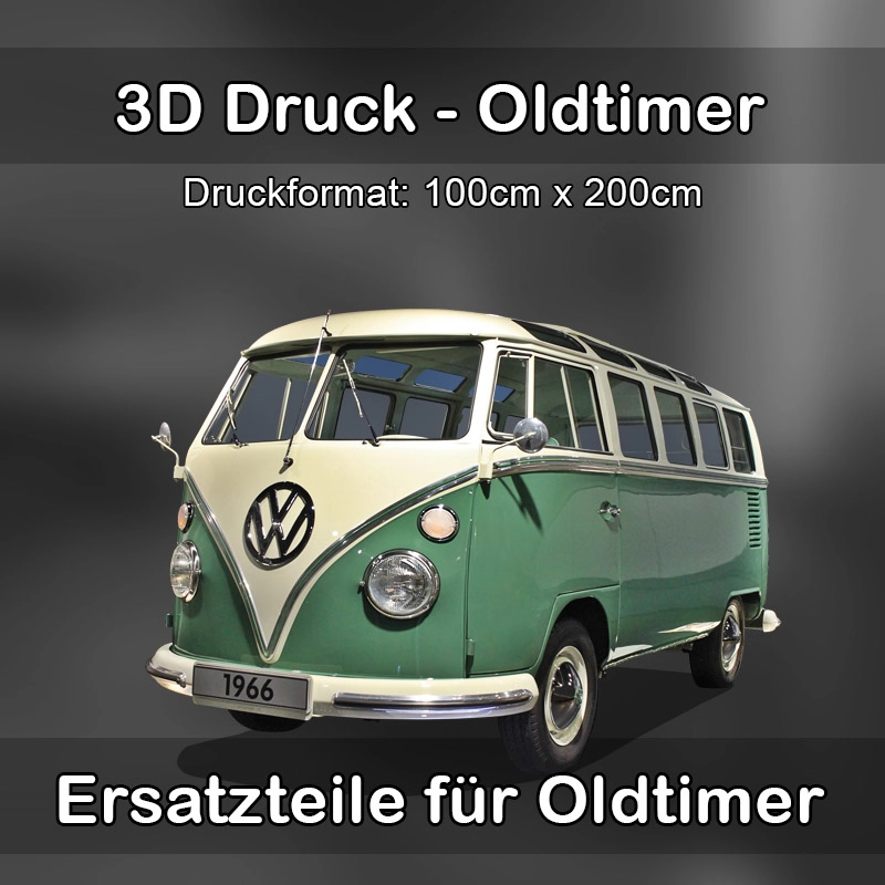 Großformat 3D Druck für Oldtimer Restauration in Landau an der Isar 