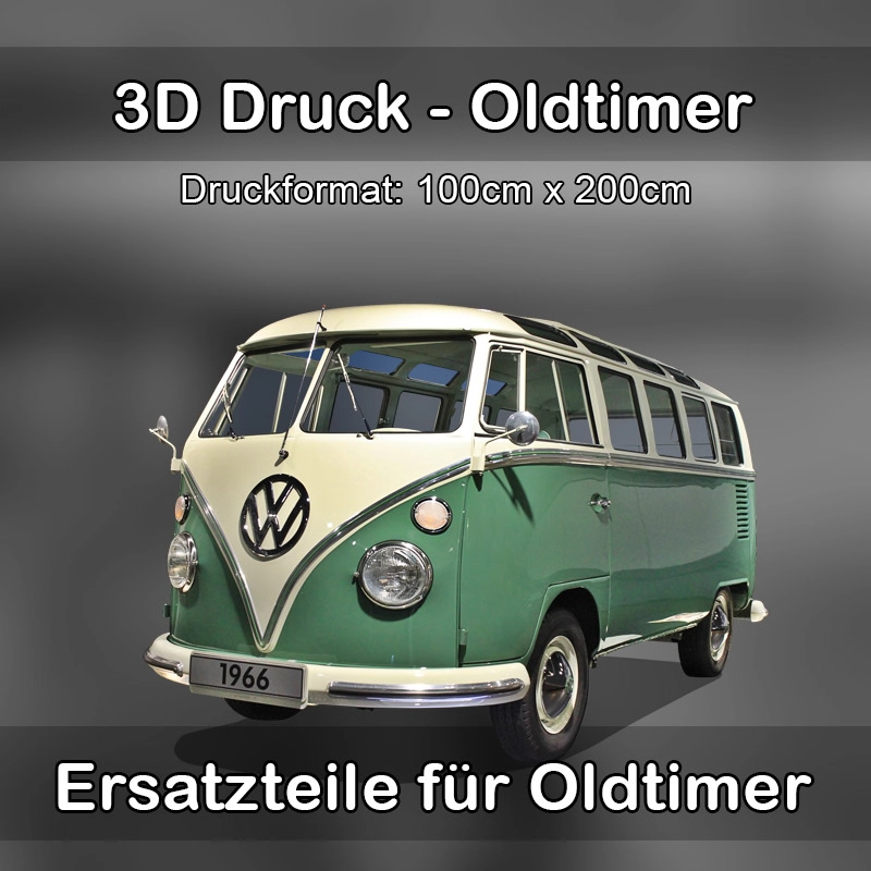 Großformat 3D Druck für Oldtimer Restauration in Landshut 