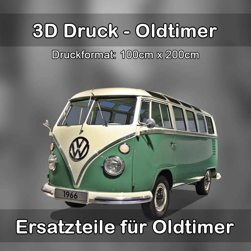 Großformat 3D Druck für Oldtimer Restauration in Langenargen 