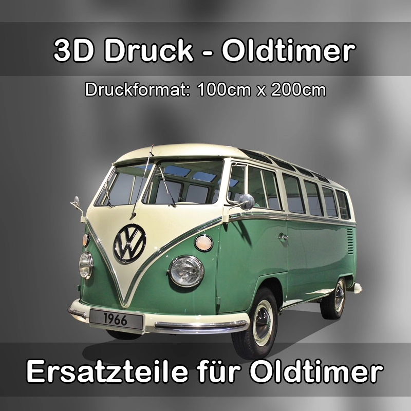 Großformat 3D Druck für Oldtimer Restauration in Langenau 