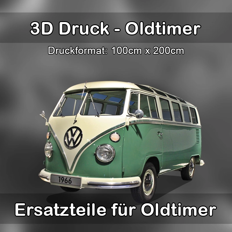 Großformat 3D Druck für Oldtimer Restauration in Langenberg 