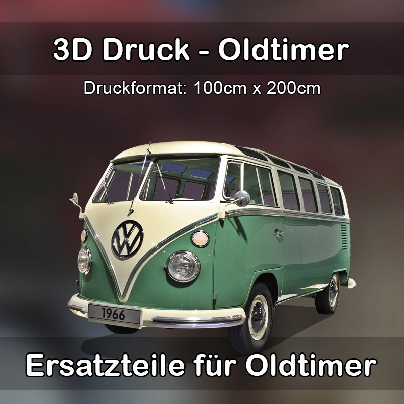 Großformat 3D Druck für Oldtimer Restauration in Langenbrettach 