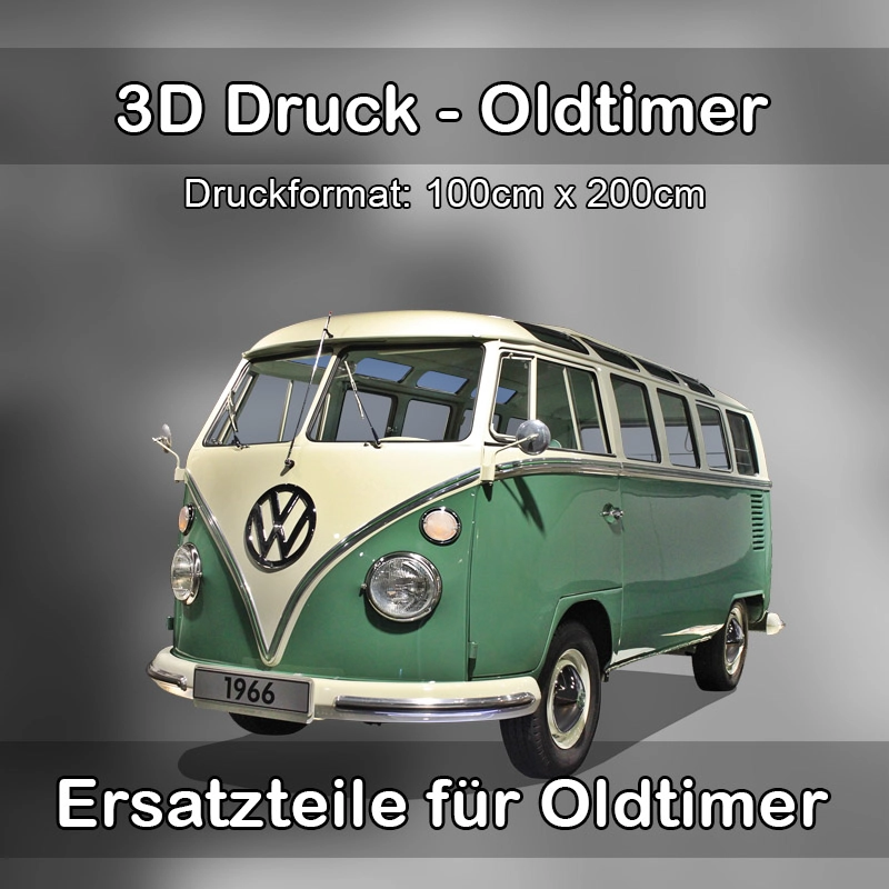 Großformat 3D Druck für Oldtimer Restauration in Langensendelbach 