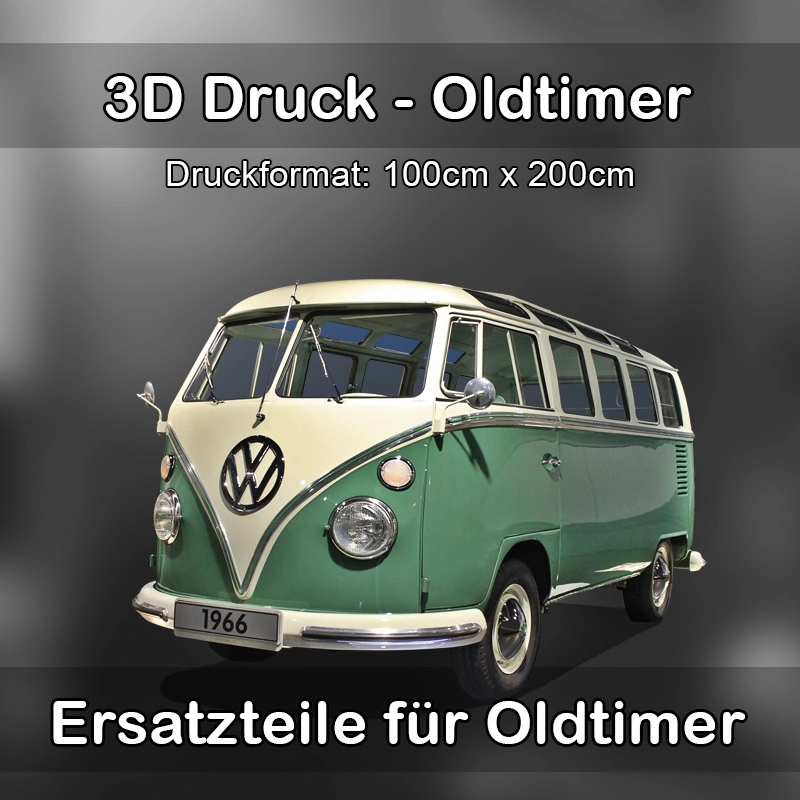 Großformat 3D Druck für Oldtimer Restauration in Langenzenn 