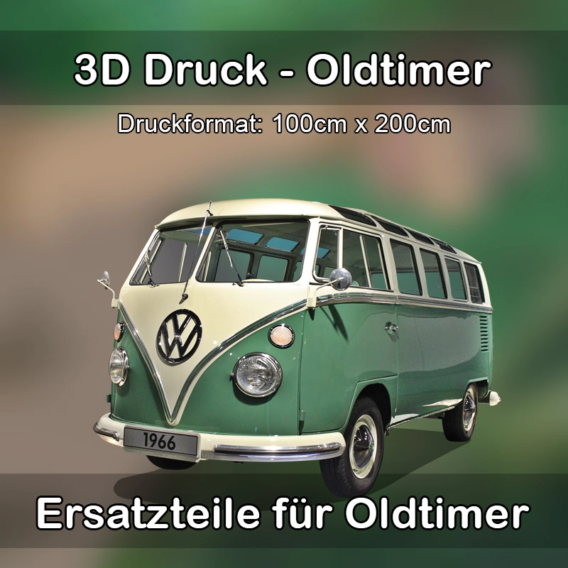 Großformat 3D Druck für Oldtimer Restauration in Lauda-Königshofen 