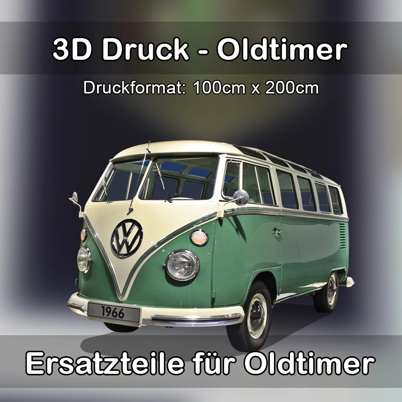 Großformat 3D Druck für Oldtimer Restauration in Leck 