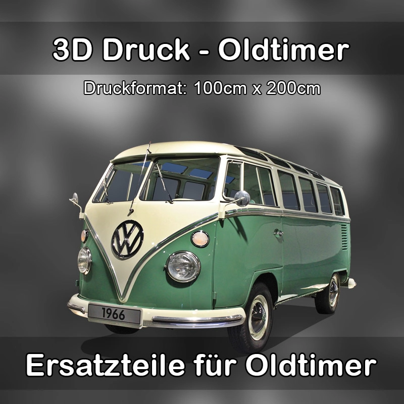 Großformat 3D Druck für Oldtimer Restauration in Lehrberg 
