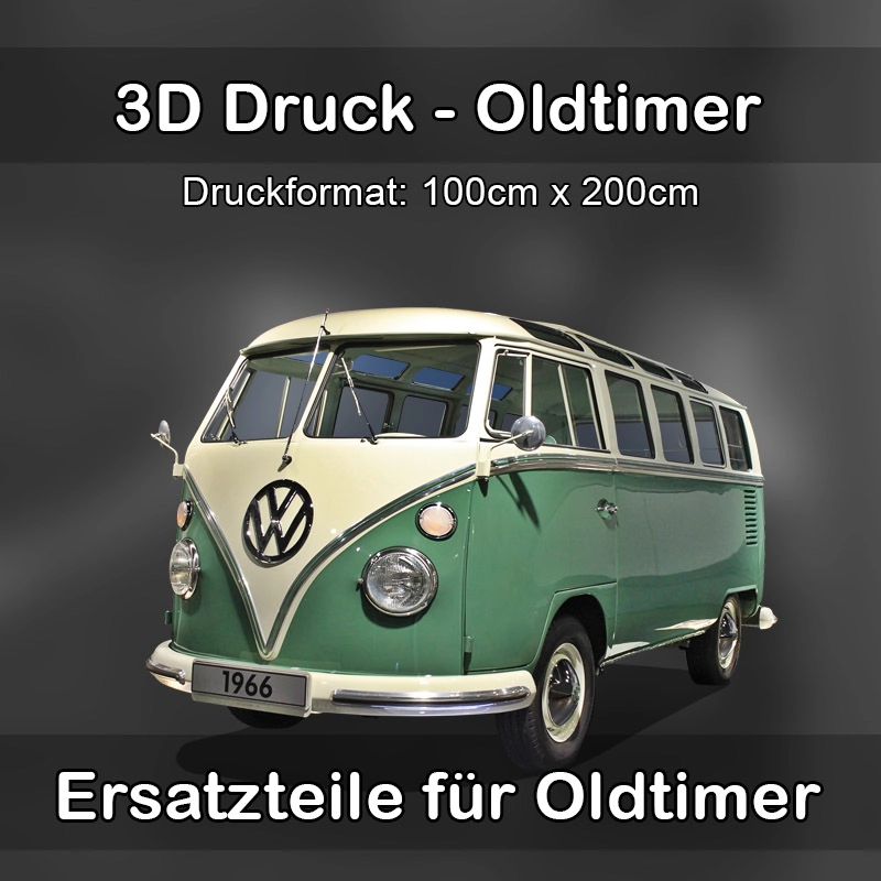 Großformat 3D Druck für Oldtimer Restauration in Leiblfing 