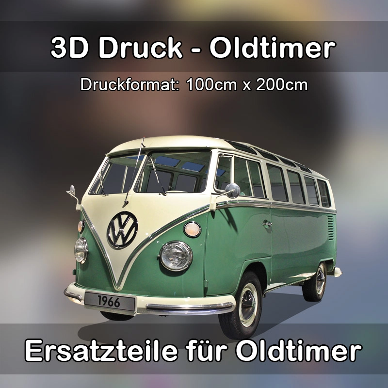Großformat 3D Druck für Oldtimer Restauration in Leidersbach 