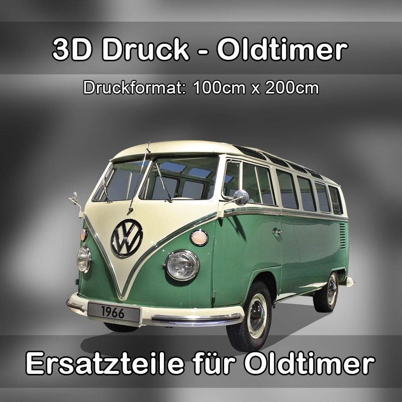 Großformat 3D Druck für Oldtimer Restauration in Leinach 