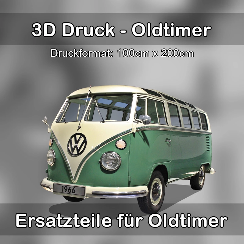 Großformat 3D Druck für Oldtimer Restauration in Leinfelden-Echterdingen 