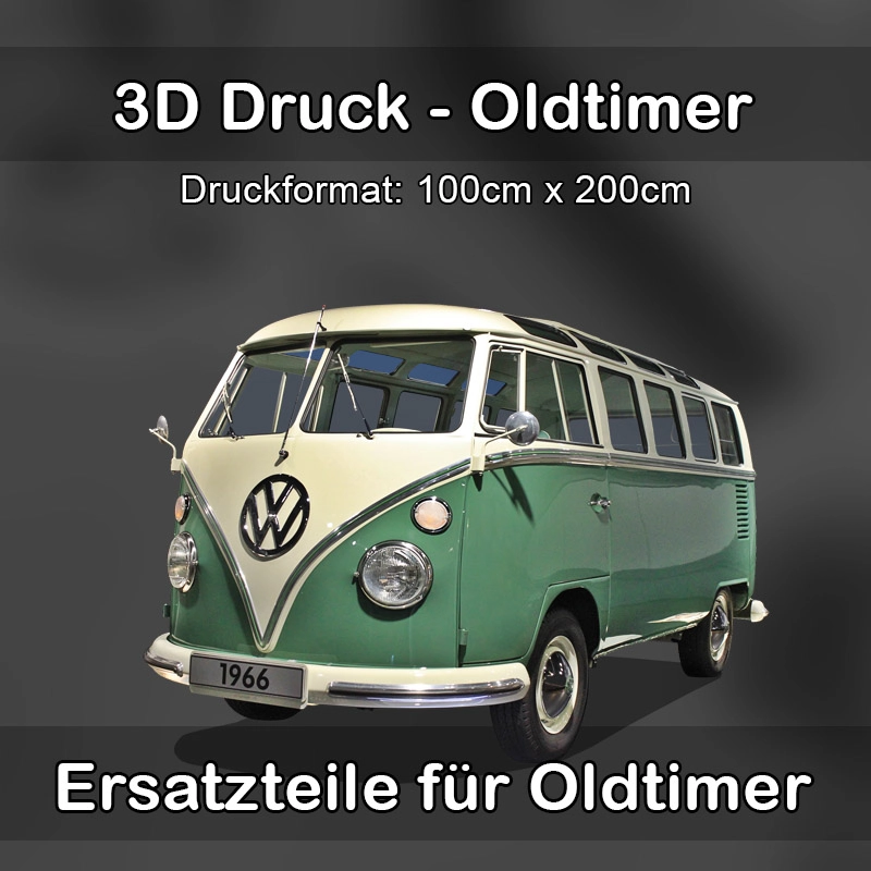 Großformat 3D Druck für Oldtimer Restauration in Leingarten 
