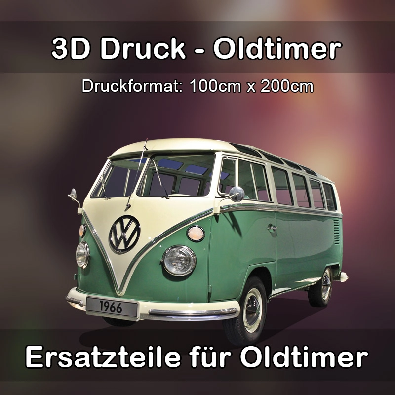Großformat 3D Druck für Oldtimer Restauration in Leipheim 