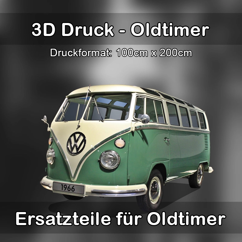 Großformat 3D Druck für Oldtimer Restauration in Lenningen 