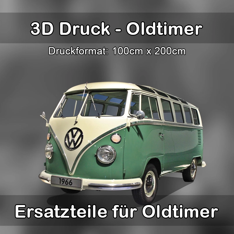 Großformat 3D Druck für Oldtimer Restauration in Leubsdorf-Sachsen 