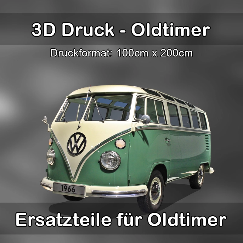 Großformat 3D Druck für Oldtimer Restauration in Leutersdorf (Sachsen) 