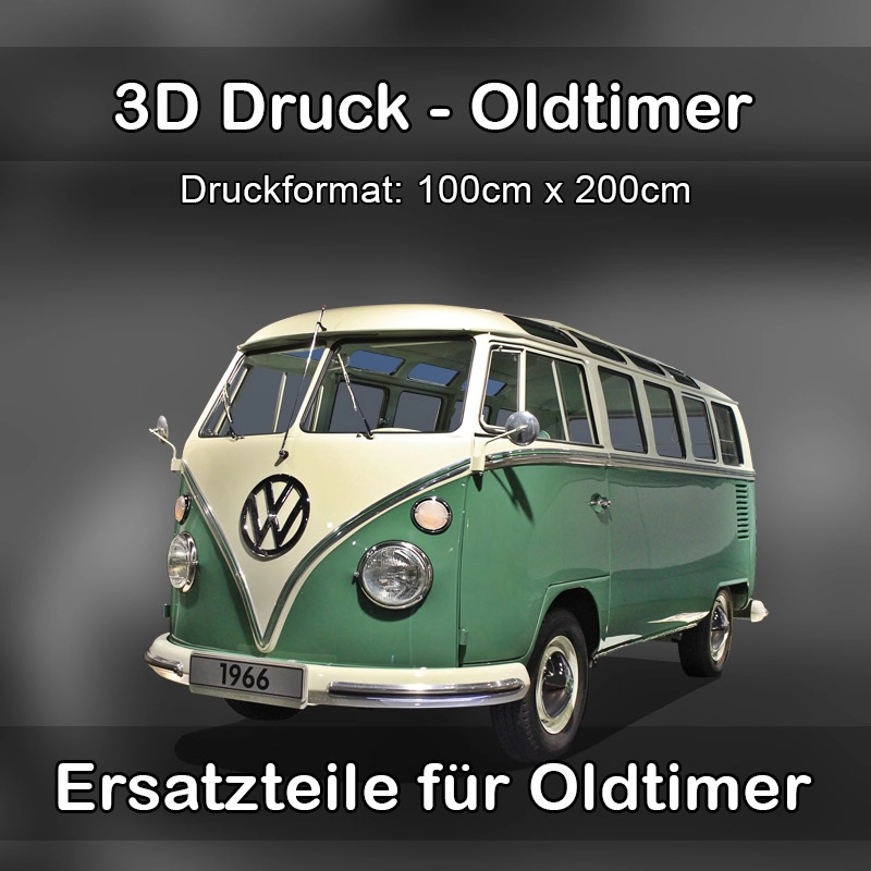 Großformat 3D Druck für Oldtimer Restauration in Leutershausen 