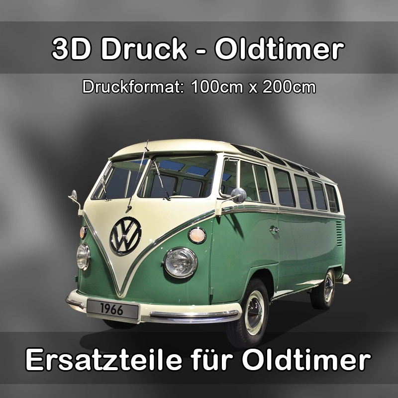 Großformat 3D Druck für Oldtimer Restauration in Leverkusen 