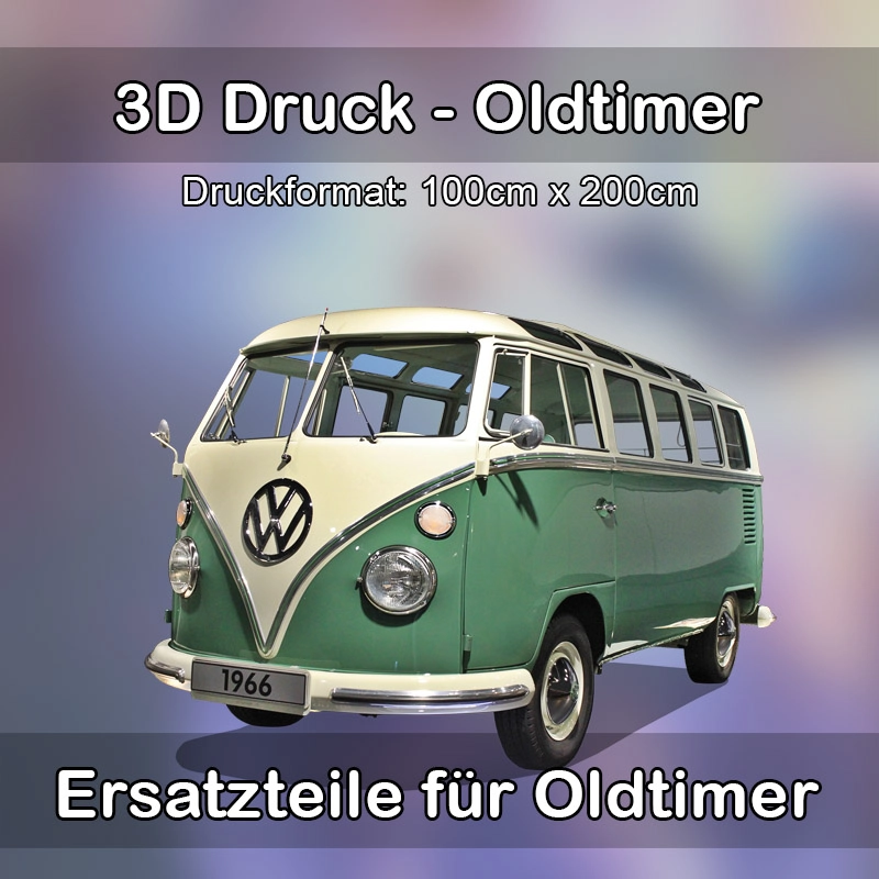 Großformat 3D Druck für Oldtimer Restauration in Lichtenau (Mittelfranken) 