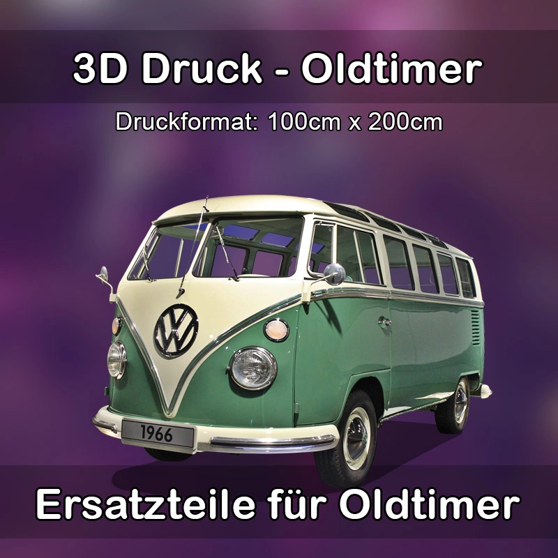 Großformat 3D Druck für Oldtimer Restauration in Lichtenau (Sachsen) 