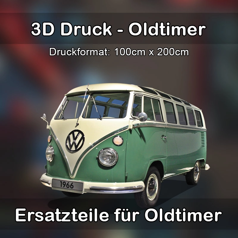 Großformat 3D Druck für Oldtimer Restauration in Lichtenstein (Sachsen) 