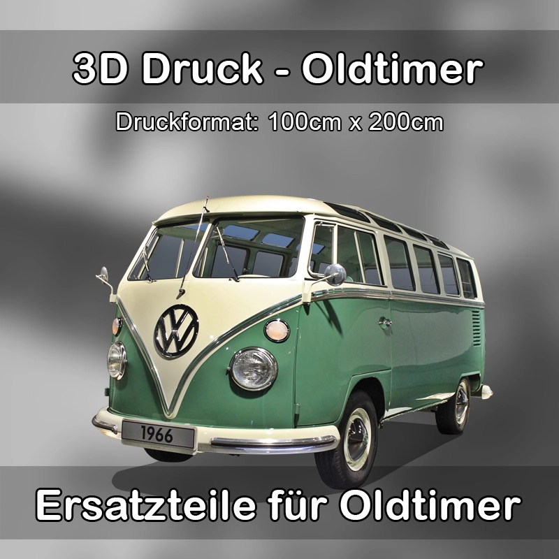 Großformat 3D Druck für Oldtimer Restauration in Lichtenstein (Württemberg) 