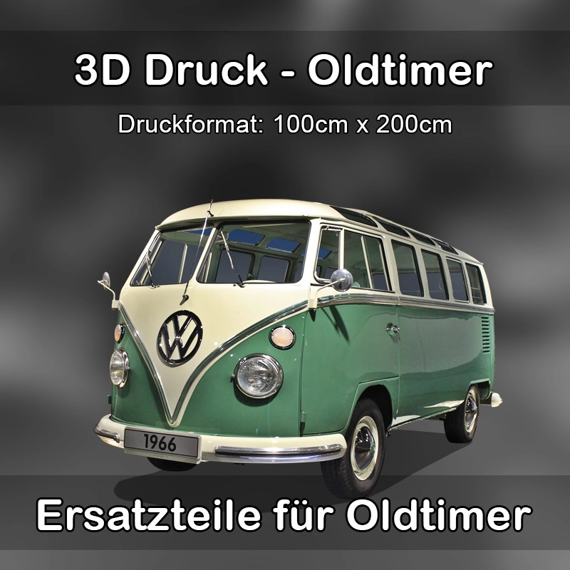 Großformat 3D Druck für Oldtimer Restauration in Liebenau 