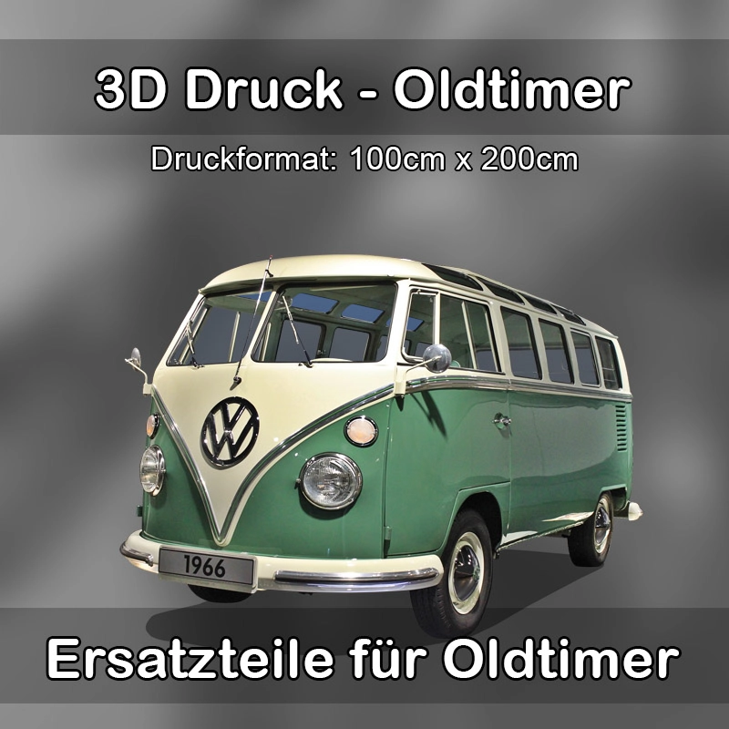 Großformat 3D Druck für Oldtimer Restauration in Lindau (Bodensee) 