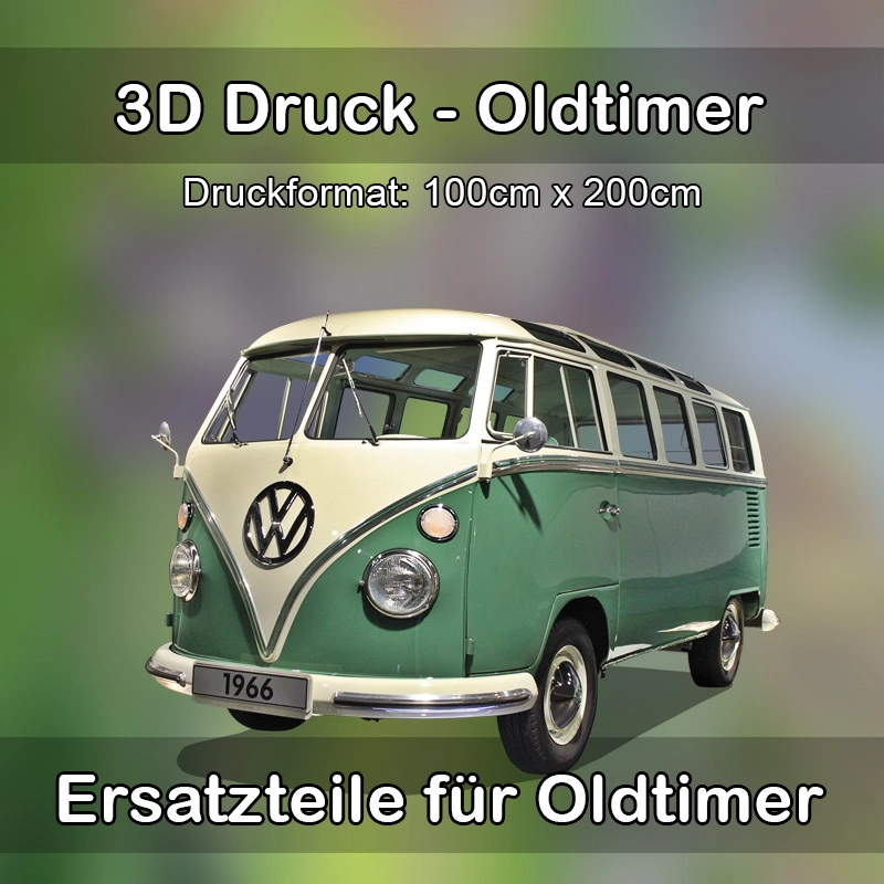 Großformat 3D Druck für Oldtimer Restauration in Linden (Hessen) 