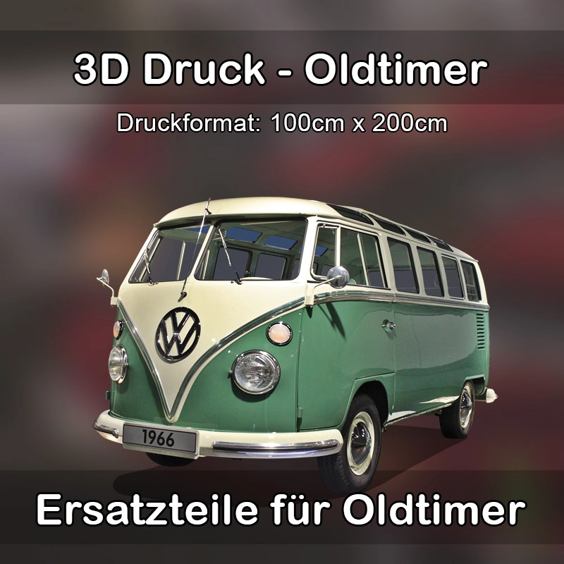 Großformat 3D Druck für Oldtimer Restauration in Lingenfeld 