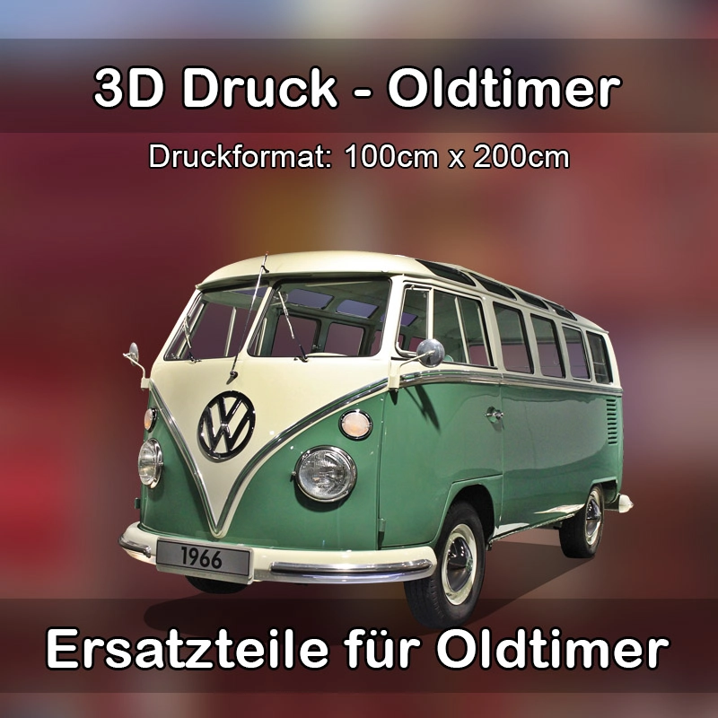Großformat 3D Druck für Oldtimer Restauration in Linkenheim-Hochstetten 