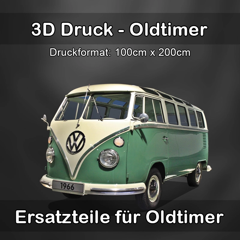 Großformat 3D Druck für Oldtimer Restauration in Linsengericht 